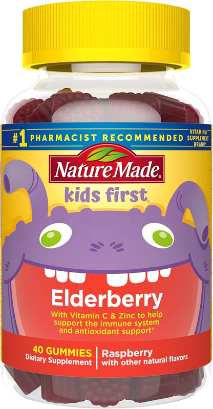 Nature Made Kids First Elderberry 40 Elderberry