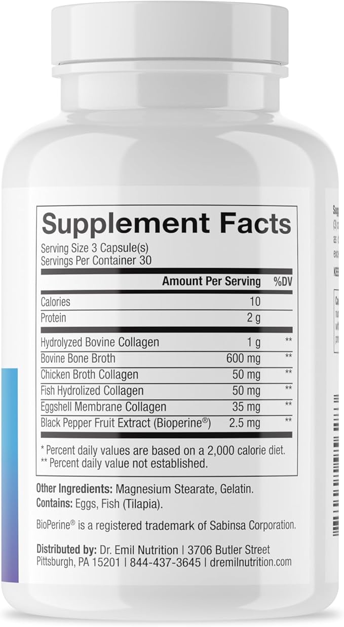 DR. EMIL NUTRITION Multi Collagen Pills 90 Capsules