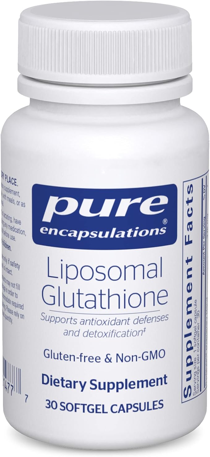 Pure Encapsulations Liposomal Glutathione 30 Softgel