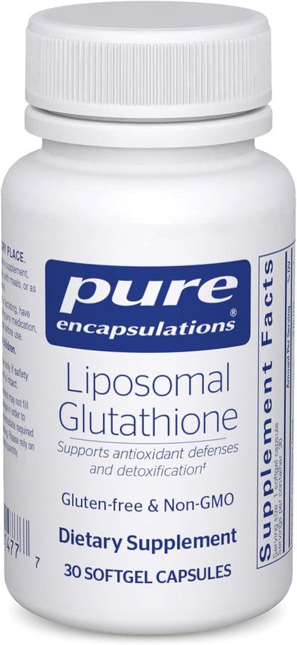 Pure Encapsulations Liposomal Glutathione 30 Softgel