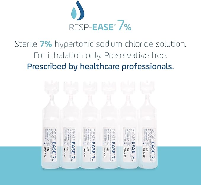 7% Hypertonic Saline Solution for Inhalation 60 x 4ml Vials