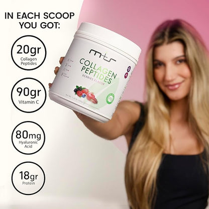 M+S Collagen Peptides Powder with Vitamin 1.29 Lb