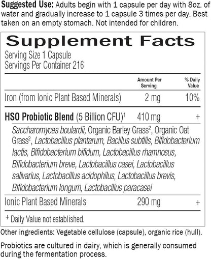 Garden of Life Whole Food Probiotic Supplement 216 Vegetarian