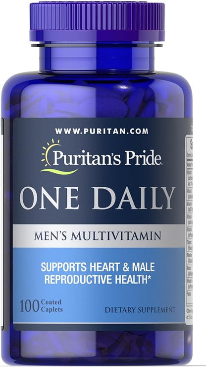 Puritan's Pride One Daily Mens Multivitamin 100 Count