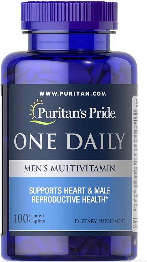 Puritan's Pride One Daily Mens Multivitamin 100 Count