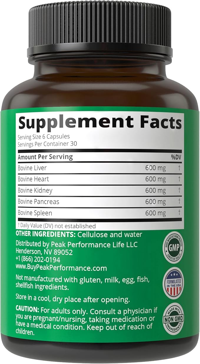 Peak Performance All 5 Multi-Collagen Capsules 90 Pills 5 Collagen