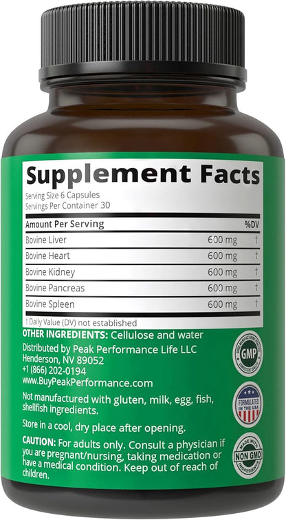 Peak Performance All 5 Multi-Collagen Capsules 90 Pills 5 Collagen