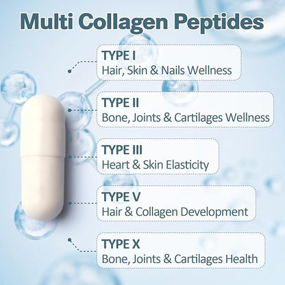 18-in-1 Collagen Pro with Hyaluronic Aicd, 120 Caps
