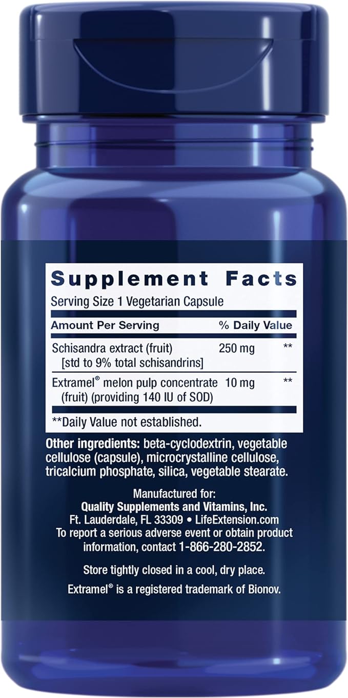 Life Extension Liver Efficiency Formula – 30 Capsules