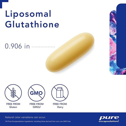 Pure Encapsulations Liposomal Glutathione 60 Softgel
