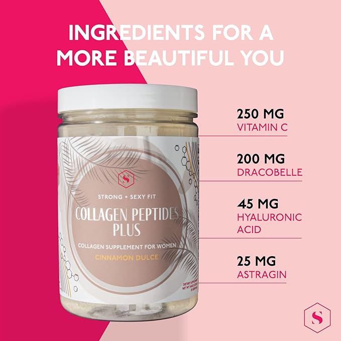 Strong + Sexy Fit Collagen Peptides 20-40 Svg
