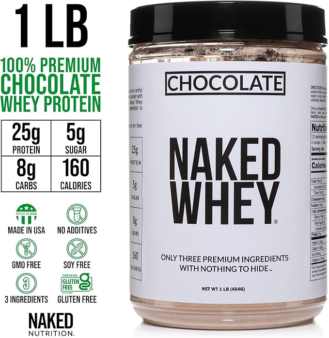 Naked Whey 1LB 12 Servings
