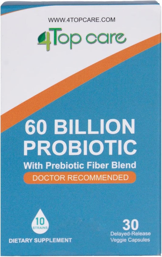 60 Billion Probiotic Supplement 30 Vegetable