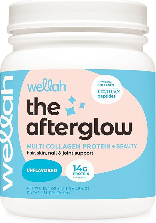 The Afterglow Multi Collagen Protein + (30 Servings,