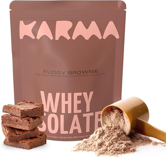Whey Protein Powder 2LB 25g Protein 1g Sugar 30 Servings