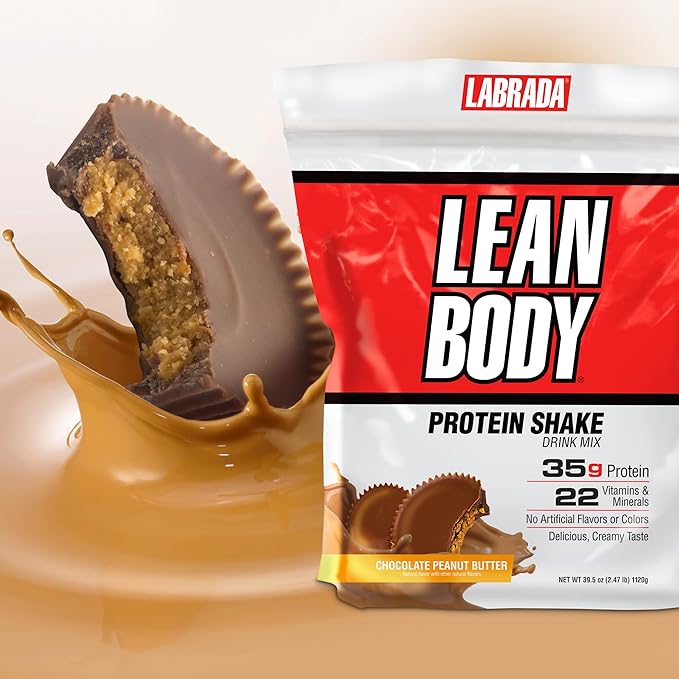 LABRADA Nutrition – Lean Body High 2.47LB Tub