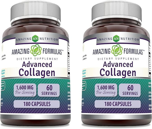 Amazing Formulas Advanced Collagen Supplement 180 Capsules 2