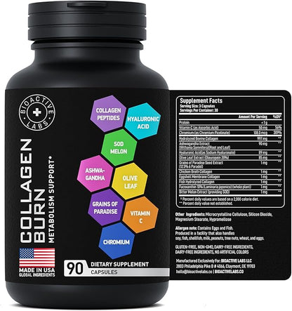 Thermogenic Multi Collagen Burn Capsules 90 Collagenic