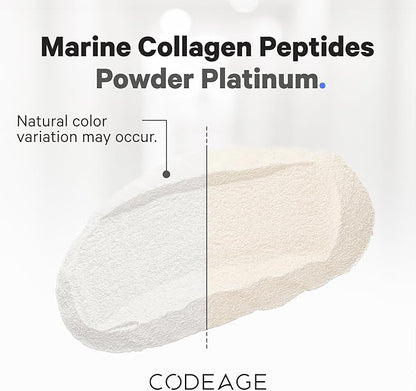 Codeage Marine Collagen Protein Powder Supplement, 10,000 mcg, D3 & B6, Keratin, 11.50 oz