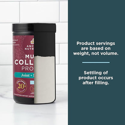 Ancient Nutrition Collagen Powder Protein, Multi 20 Serving, 7.48oz