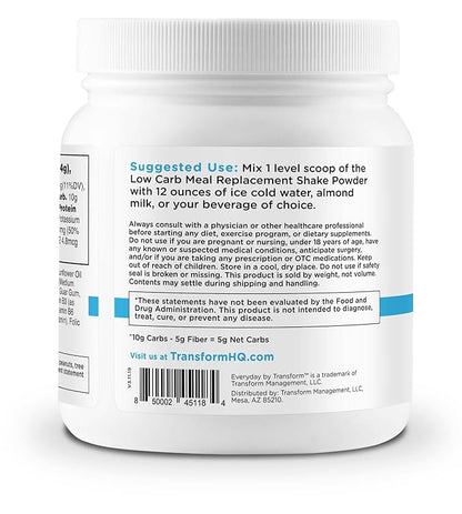 TransformHQ Meal Replacement Shake Powder 7