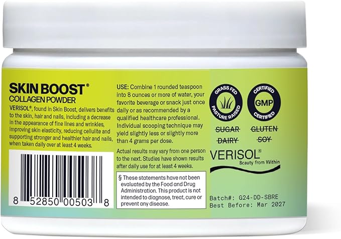 Sparkle Skin Boost Orange Verisol Collagen 5.3oz
