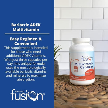 Bariatric Fusion High ADEK Multivitamin Capsule 45mg Iron 1080 Capsules 1 Year