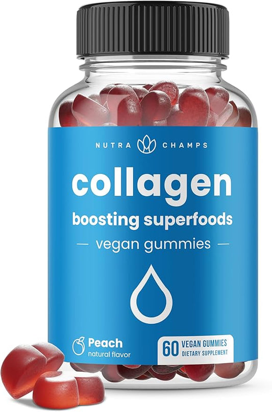 Collagen Boosting Gummies 60 Peach