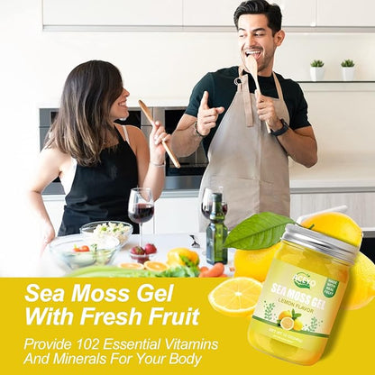 (12 OZ) Irish Sea Moss Gel 102 Vitamins