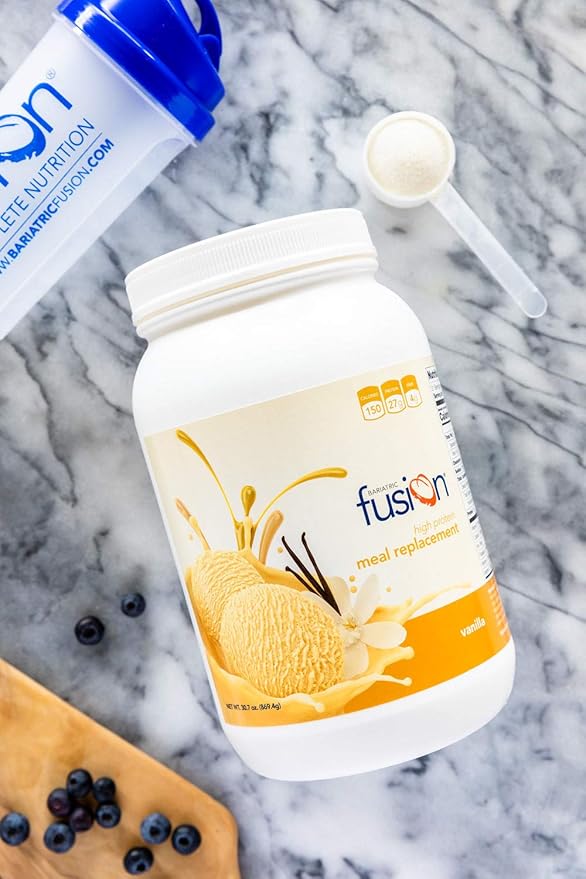 Bariatric Fusion Vanilla High Protein Meal 27g Whey 21 Servings