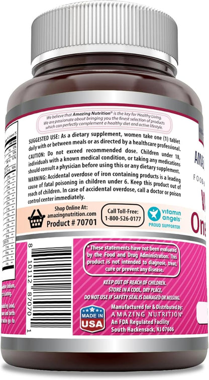 Amazing Formulas Women's Multivitamin Supplement 75 Tablets