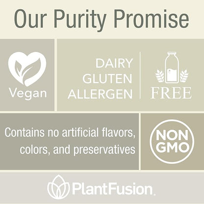 Organic Vegan Protein Powder 18.5 oz, 21 Servings