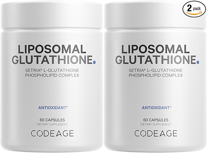 Codeage Liposomal Glutathione Supplement 2 Pack
