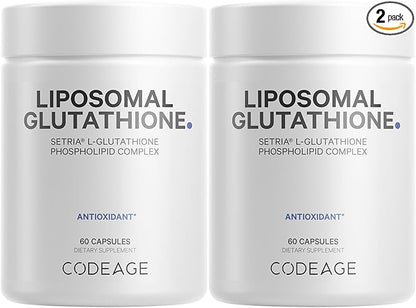 Codeage Liposomal Glutathione Supplement 2 Pack