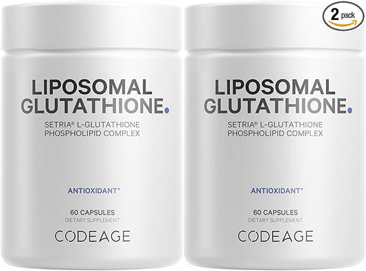 Codeage Liposomal Glutathione Supplement 2 Pack