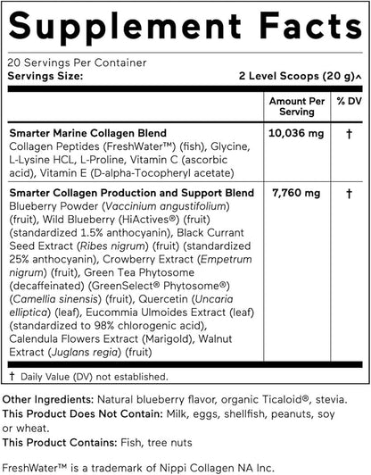 Smarter Skin Collagen (120 Servings)