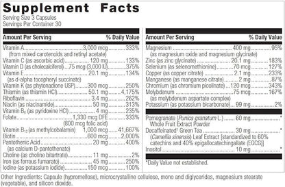 Bariatric Advantage Ultra Multivitamin with Iron 90 Capsules