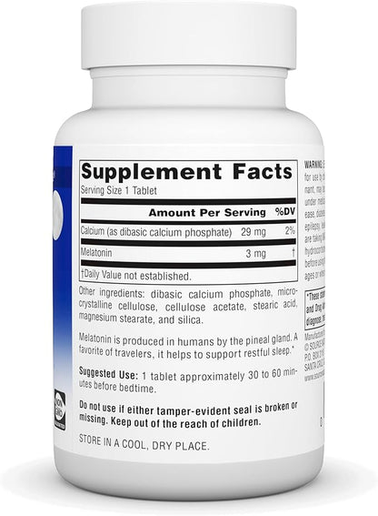 Source Naturals Time Released Melatonin 3 mg 240 Time