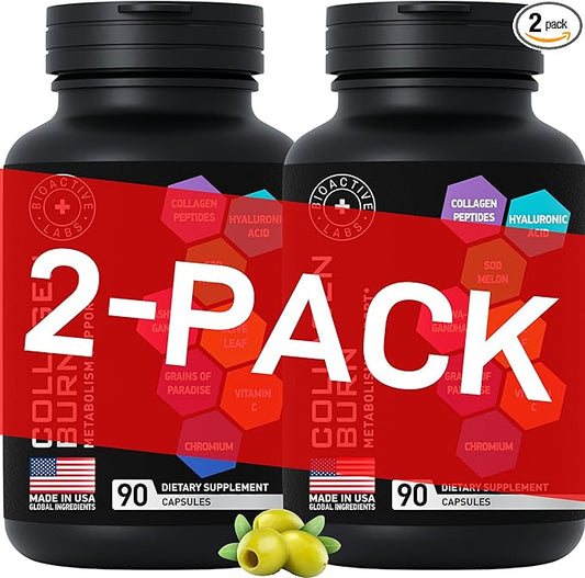 Thermogenic Multi Collagen Burn Capsules 2-Pack, 180 180 Collagenic