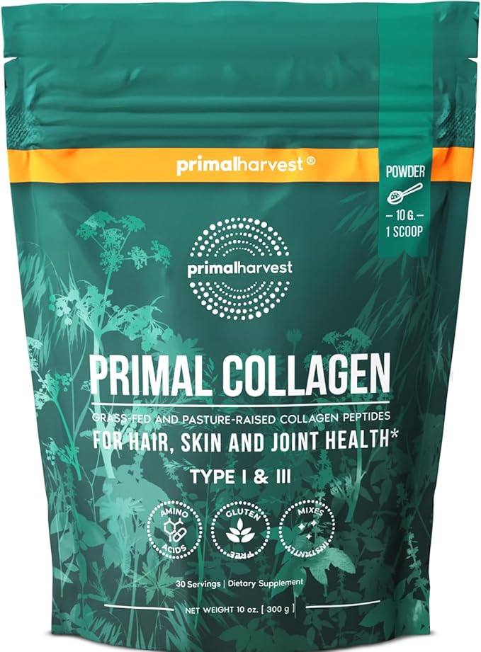 Primal Harvest Collagen Powder for Women 10 Oz