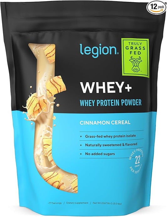 LEGION Whey+ Whey Isolate Protein Powder 5 Pounds
