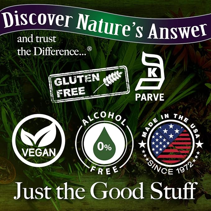 Nature's Answer Alcohol-Free Sambucus Immune Support, 8 Fluid 12,000 mg