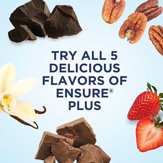 Ensure Plus Strawberry Nutrition Shake, Meal 24 Pack