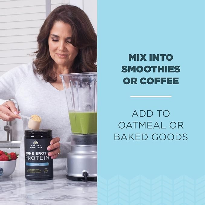 Ancient Nutrition Protein Powder Made from 20g Protein 20 Serving