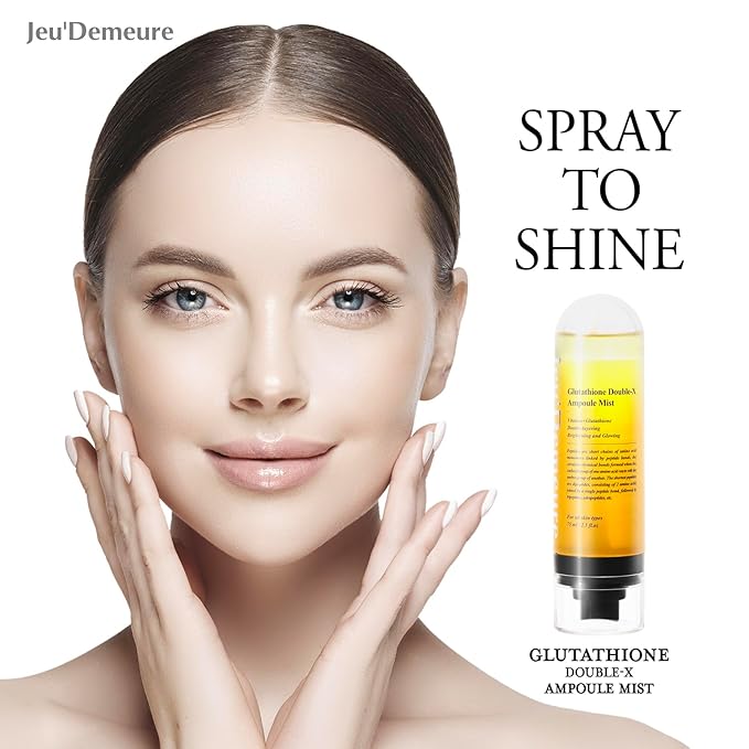 JEU'DEMEURE Glutathione Double-X Ampoule Luminous Dewy 5% Niacinamide, 2.5 fl.oz