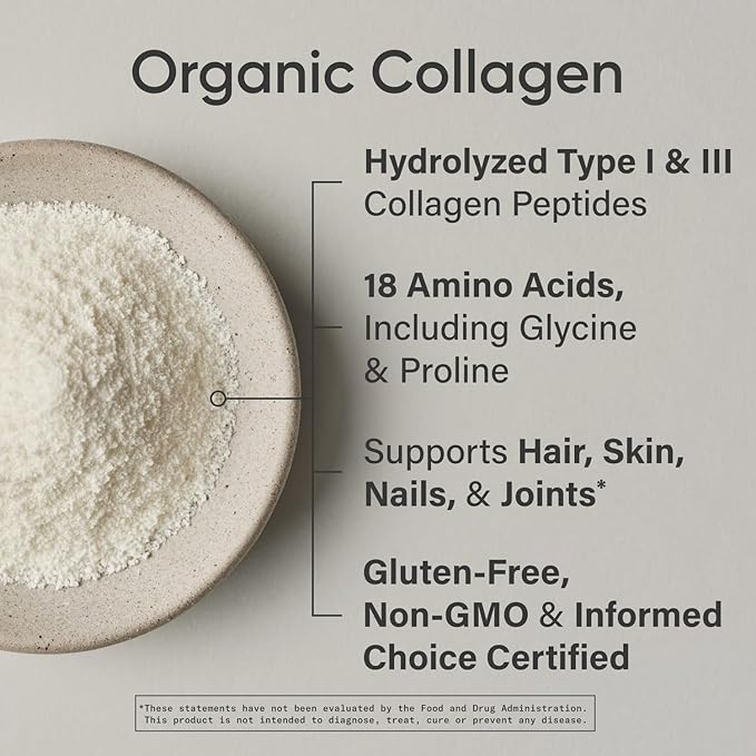 Sports Research­® Organic Collagen Peptides 30 Servings