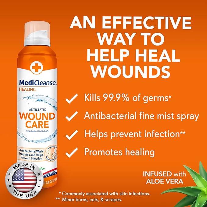 First Aid Antiseptic Wound Care, Prevents 7.4 oz.