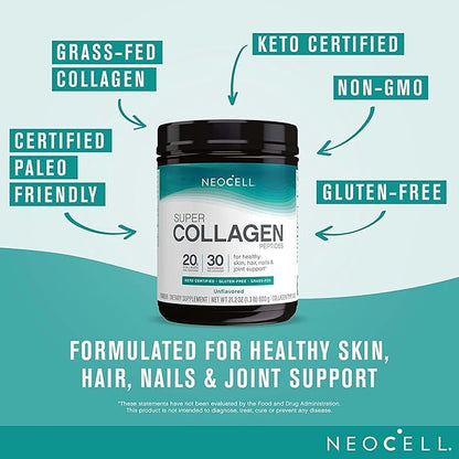 NeoCell Super Collagen Powder & Joint 1, 2, 2, & 3, 21.2 21.2 oz &120 Capsules