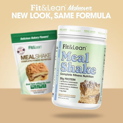 Fit & Lean Meal Shake, Fat 1lb, 10 10 Servings