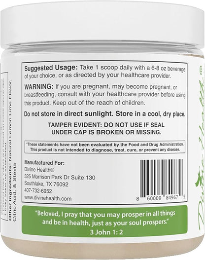 Divine Health Dr Colbert MD Fiber 6g Fiber 9.52 oz